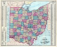 Ohio State Map, Medina County 1874